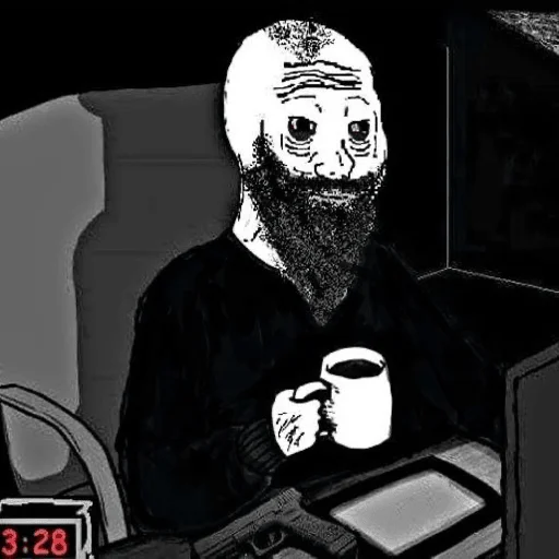Стикер из набора @cryptedNEW - криптоновости для Телеграм: Статические 😕
