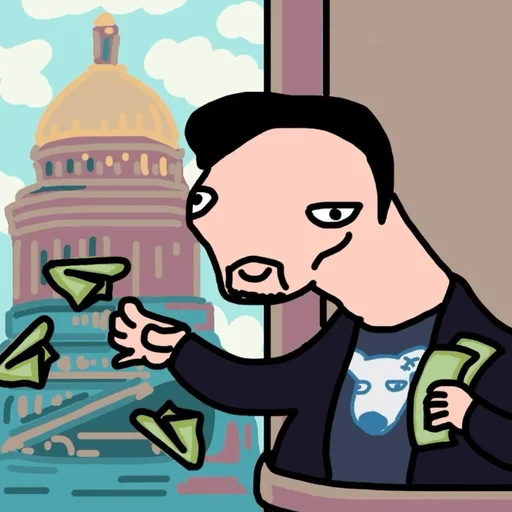 Стикер из набора @cryptedNEW - криптоновости для Телеграм: Статические 🤑