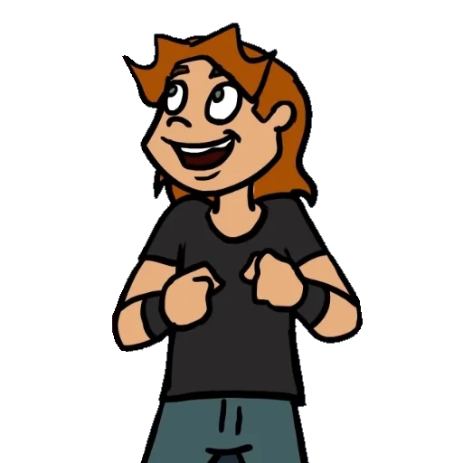 Стикер из набора Metal Family для Телеграм: Статические 😀