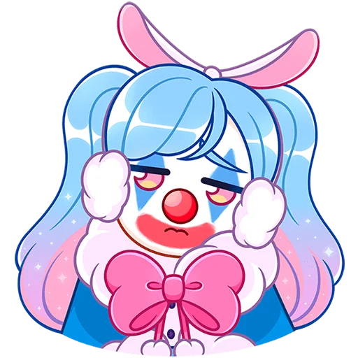 Стикер из набора @Premium_Stikers | Зимняя Долли Без Текста для Телеграм: Анимированные, Статические 🤡