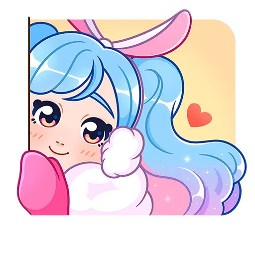 Стикер из набора @Premium_Stikers | Зимняя Долли Без Текста для Телеграм: Анимированные, Статические ☺️