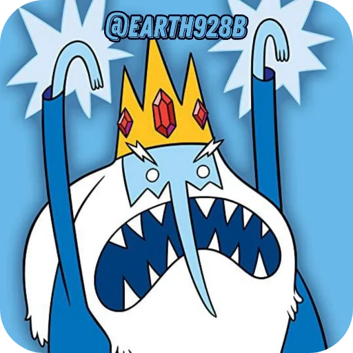 Стикер из набора Winter King • @Earth928B для Телеграм: Статические 🧊