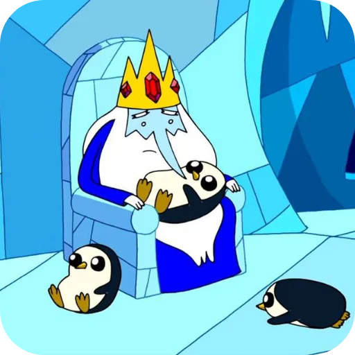 Стикер из набора Winter King • @Earth928B для Телеграм: Статические 👑