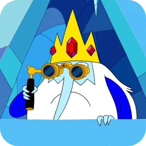 Стикер из набора Winter King • @Earth928B для Телеграм: Статические 🧊