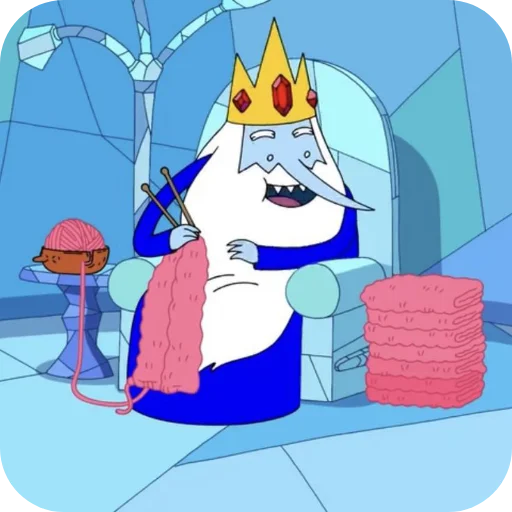 Стикер из набора Winter King • @Earth928B для Телеграм: Статические 🧊