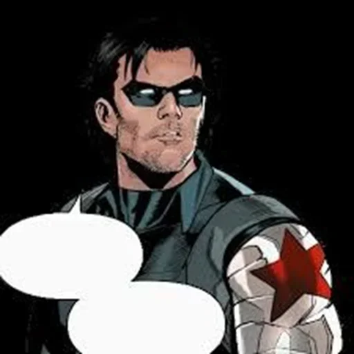 Стикер из набора Winter Soldier @stickersb2b для Телеграм: Статические 😏