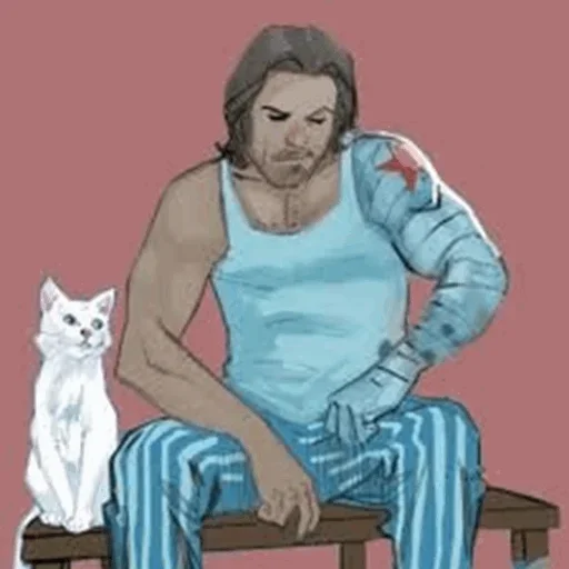 Стикер из набора Winter Soldier @stickersb2b для Телеграм: Статические 🤨