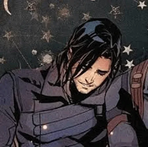 Стикер из набора Winter Soldier @stickersb2b для Телеграм: Статические 😏