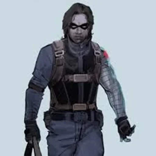 Стикер из набора Winter Soldier @stickersb2b для Телеграм: Статические 😟