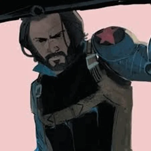 Стикер из набора Winter Soldier @stickersb2b для Телеграм: Статические 🙁