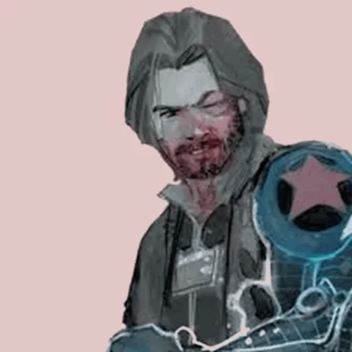 Стикер из набора Winter Soldier @stickersb2b для Телеграм: Статические 🙁