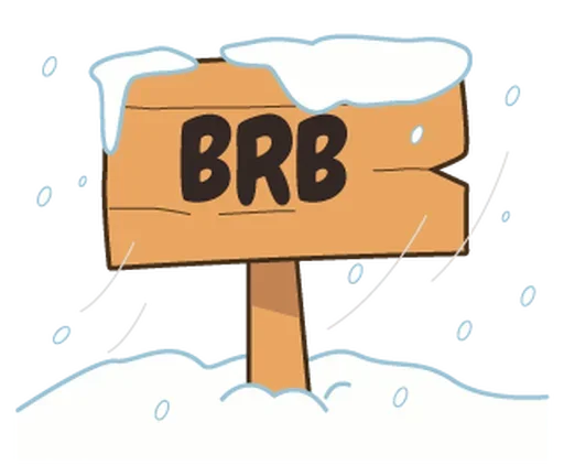 Стикер из набора Winter @stickersb2b для Телеграм: Статические ❄