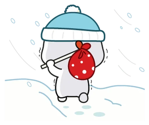 Стикер из набора Winter @stickersb2b для Телеграм: Статические ❄