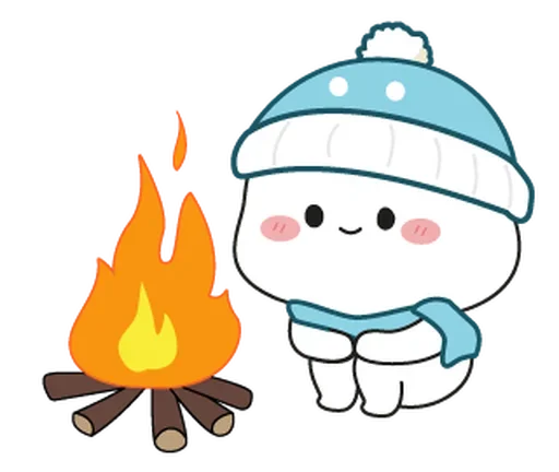 Стикер из набора Winter @stickersb2b для Телеграм: Статические ❄