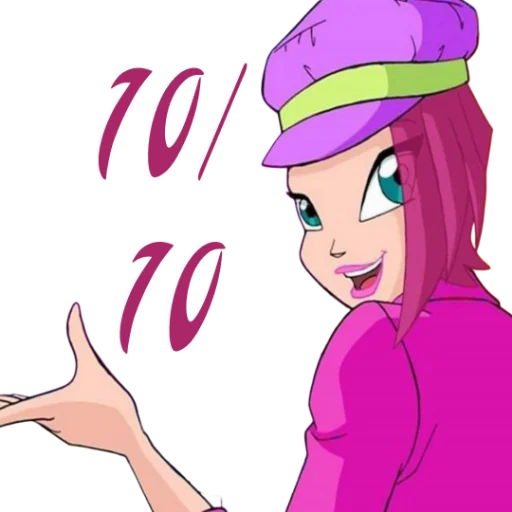 Стикер из набора Winx Meme Club для Телеграм: Статические 💯