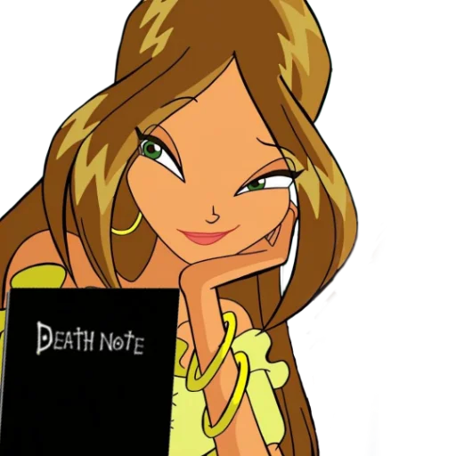 Стикер из набора Winx Meme Club для Телеграм: Статические 😈