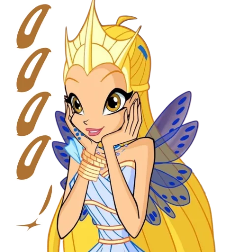 Стикер из набора Winx Meme Club для Телеграм: Статические 😯
