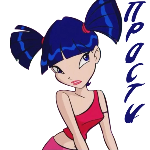 Стикер из набора Winx Meme Club для Телеграм: Статические 😥