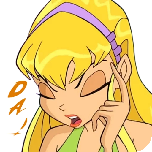 Стикер из набора Winx Meme Club для Телеграм: Статические 👄