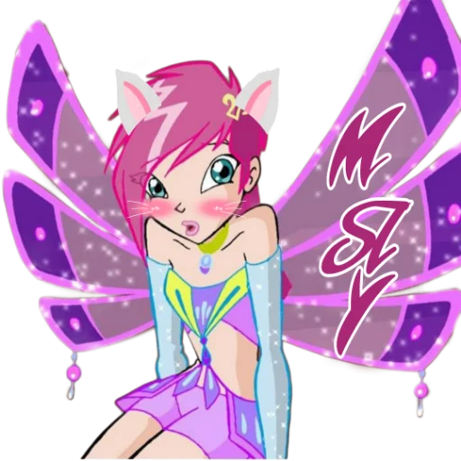 Стикер из набора Winx Meme Club для Телеграм: Статические 😻