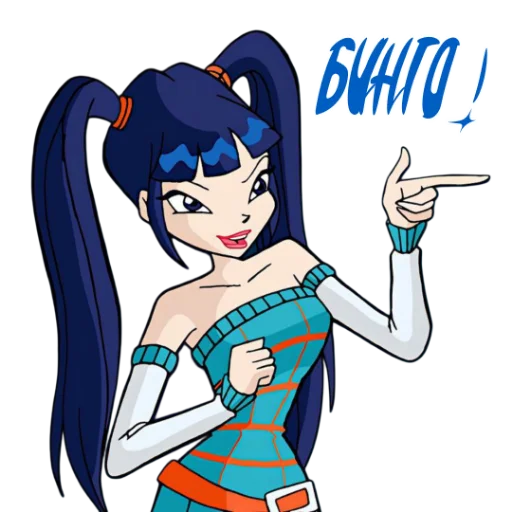Стикер из набора Winx Meme Club для Телеграм: Статические 👉