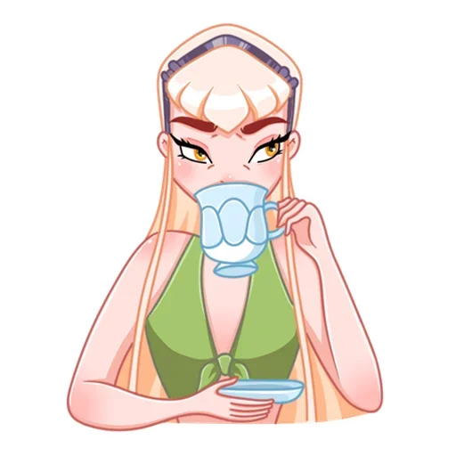 Стикер из набора Winx @stickersb2b для Телеграм: Статические ☹️