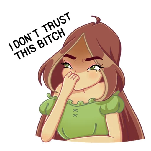 Стикер из набора Winx @stickersb2b для Телеграм: Статические 🤗