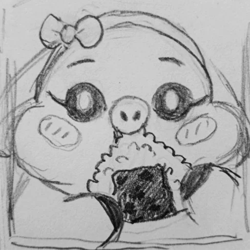 Стикер из набора Все стикеры в @Pig_and_friends / @Mari_Deinos "PigValeraWiP" для Телеграм: Статические 🍙
