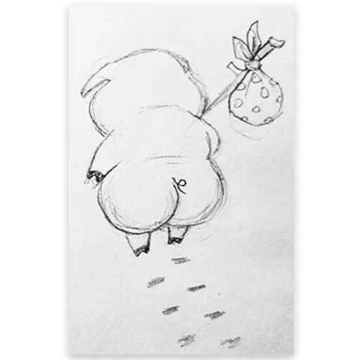 Стикер из набора Все стикеры в @Pig_and_friends / @Mari_Deinos "PigValeraWiP" для Телеграм: Статические 🧳