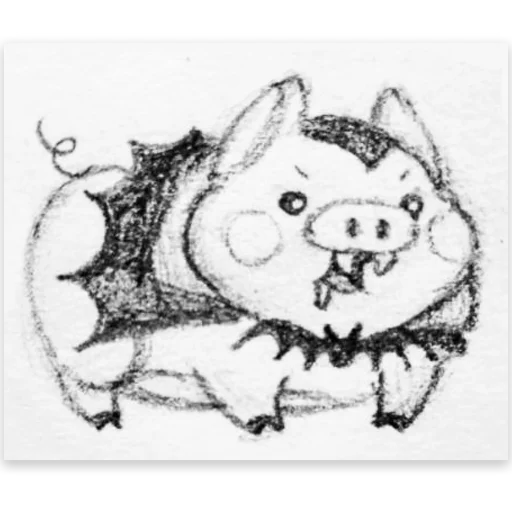 Стикер из набора Все стикеры в @Pig_and_friends / @Mari_Deinos "PigValeraWiP" для Телеграм: Статические 🤤
