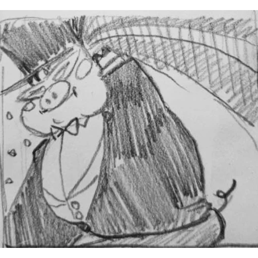 Стикер из набора Все стикеры в @Pig_and_friends / @Mari_Deinos "PigValeraWiP" для Телеграм: Статические 👋
