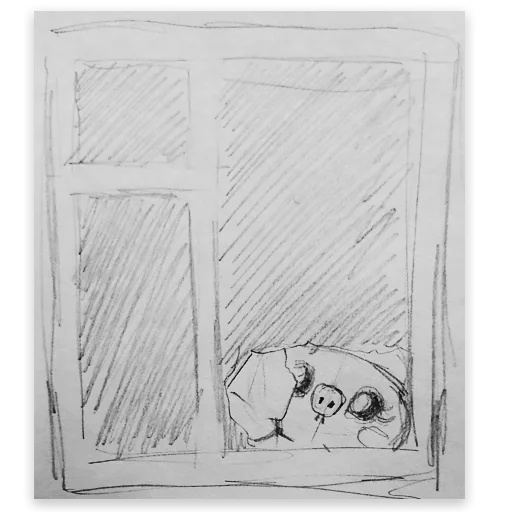 Стикер из набора Все стикеры в @Pig_and_friends / @Mari_Deinos "PigValeraWiP" для Телеграм: Статические 🪟