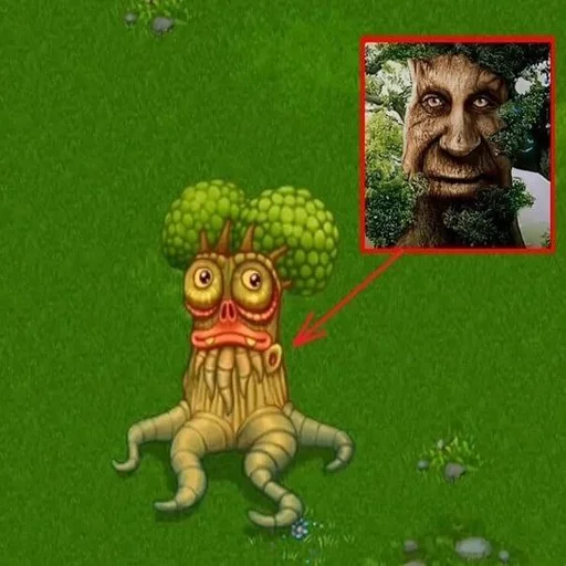 Стикер из набора [@tiktok4memes] Мудрое мистическое дерево для Телеграм: Статические 🌳