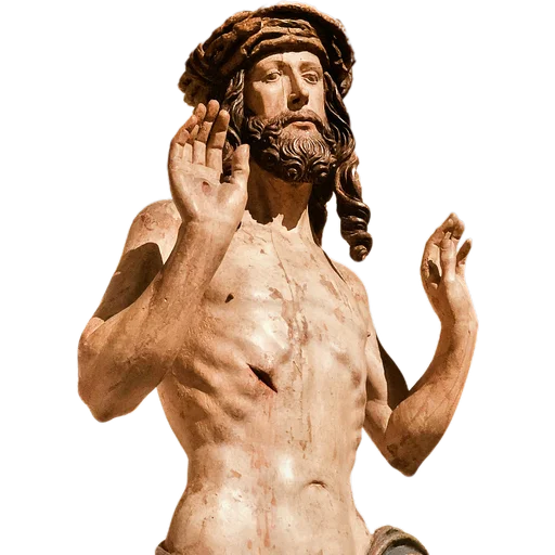 Стикер из набора Мудрые статуи @simplesticker для Телеграм: Статические 🤷