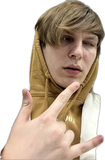 Стикер из набора Mayer pack для Телеграм: Статические 😢