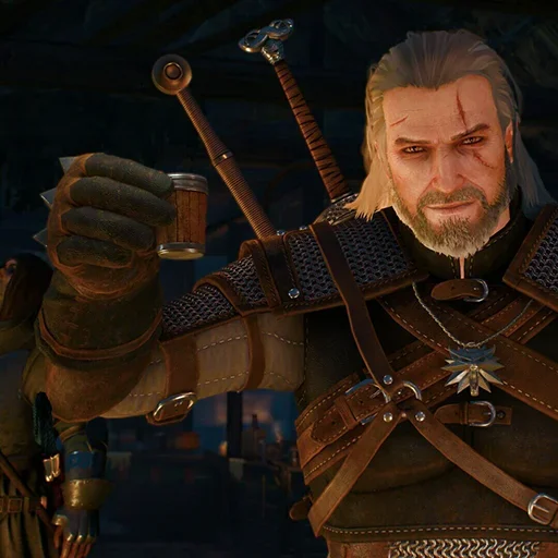 Стикер из набора WitcherBHSP Часть 1 @xBHSPx для Телеграм: Статические 🥳