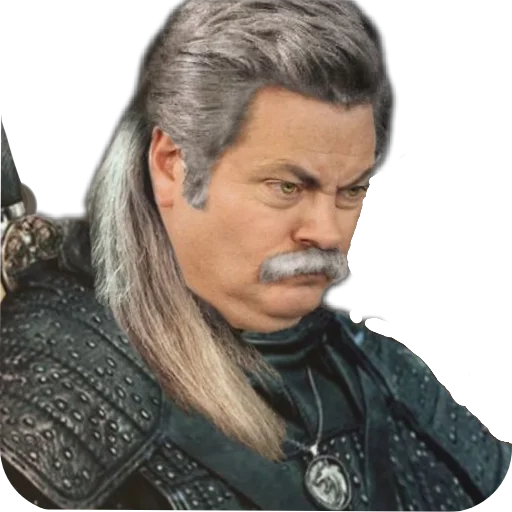 Стикер из набора WitcherBHSP Часть 1 @xBHSPx для Телеграм: Статические 🤨
