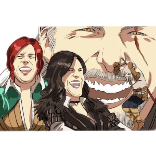 Стикер из набора WitcherBHSP Часть 1 @xBHSPx для Телеграм: Статические 🤣