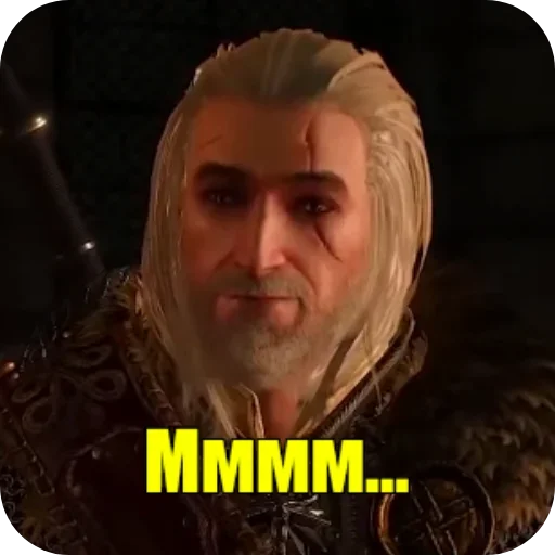 Стикер из набора WitcherBHSP Часть 1 @xBHSPx для Телеграм: Статические ☺