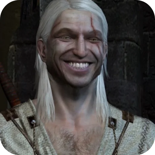 Стикер из набора WitcherBHSP Часть 1 @xBHSPx для Телеграм: Статические 😁