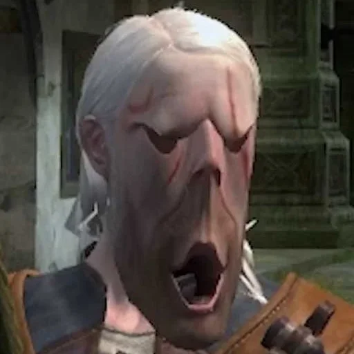 Стикер из набора WitcherBHSP Часть 1 @xBHSPx для Телеграм: Статические 😲
