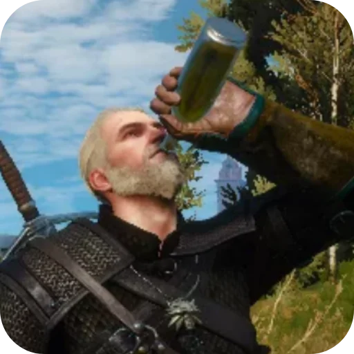 Стикер из набора WitcherBHSP Часть 1 @xBHSPx для Телеграм: Статические 🫨