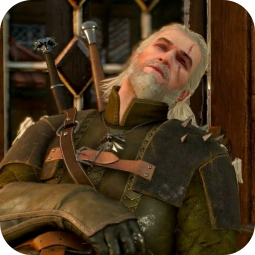 Стикер из набора WitcherBHSP Часть 1 @xBHSPx для Телеграм: Статические 😴