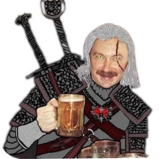Стикер из набора WitcherBHSP Часть 1 @xBHSPx для Телеграм: Статические 🥳