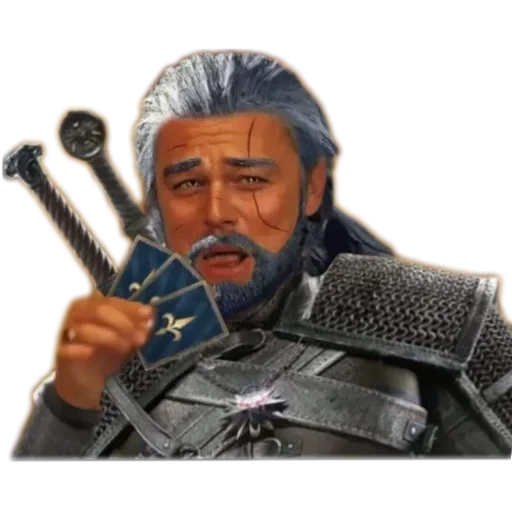 Стикер из набора WitcherBHSP Часть 1 @xBHSPx для Телеграм: Статические 😏