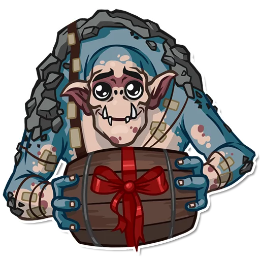 Стикер из набора witcher_pack для Телеграм: Статические 🎁