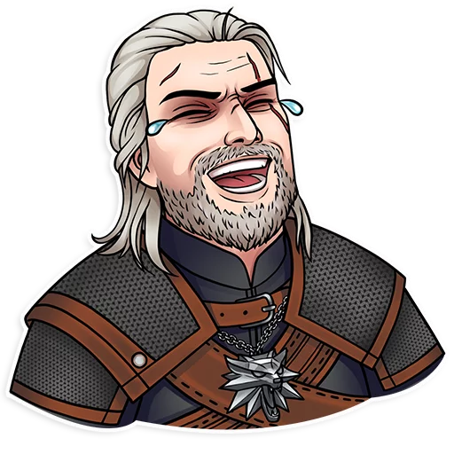 Стикерпак Witcher для Телеграм: Статические