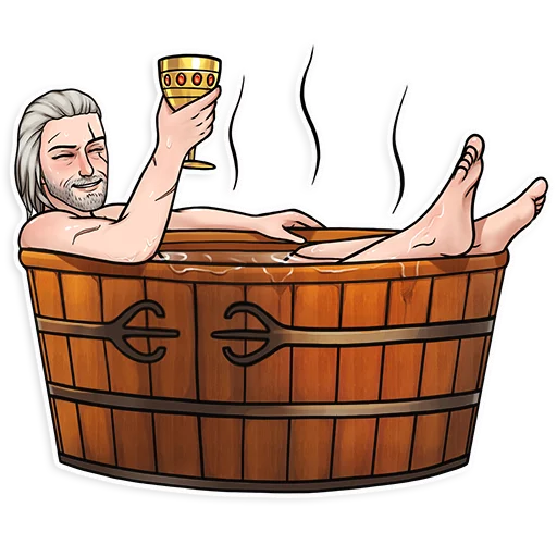 Стикер из набора Witcher для Телеграм: Статические 🥴