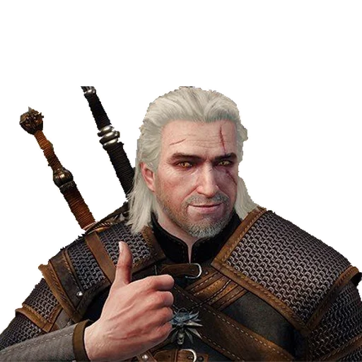 Стикерпак Witcher для Телеграм: Статические
