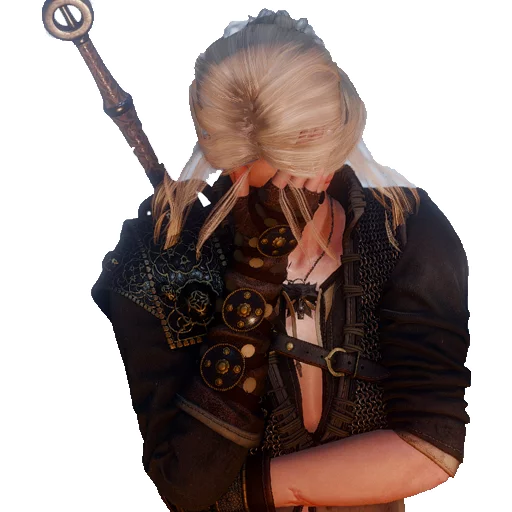 Стикер из набора Witcher для Телеграм: Статические 😞